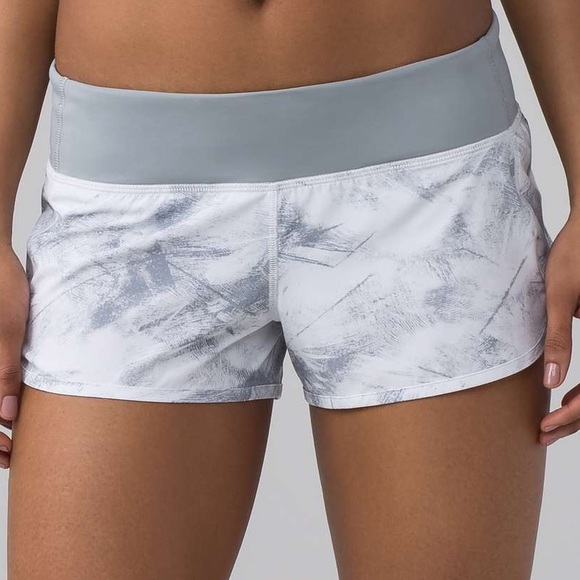Lululemon Speed Short 2.5” - Breeze By White Light Cast/Light Cast - 4 - Picture 2 of 7